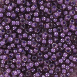MR-11137 Miyuki Rocailles fancy lined lavender (11-2264) 11/0 ±15 gram