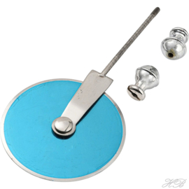 Bestek-0009 Bestek Pizzames Metaalkleurig 201 stainless steel 162x68x15mm; in 3mm 1 stuks