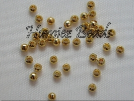 02978 Abstandhalter rond Goldfarbe (Nickelfrei) 3,2mm 5 gramm (±100 stück)