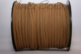 V-0021 Veloursband A-kwaliteit Braun/Grün 1 meter