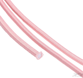 E-0025 Elastiek  Roze 3mm ±5 Meter