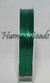 C-0010 Koperdraad  Groen 0,3mm ±20 meter