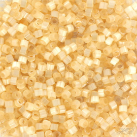 MD-11114 Miyuki Delica's silk satin light topaz (DB-674) 11/0 ±2 gram