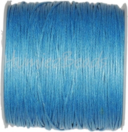 W-0005 Waxkoord Blauw 7 meter