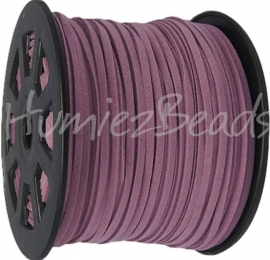 V-0014 Veloursband Hellviolett 1 meter