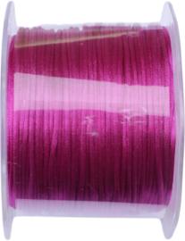 N-2104 Satijnkoord  Fuchsia 2mm ±10 meter