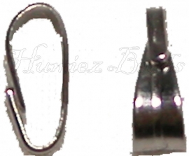 03070 Zwischenstück Anhänger Nickelfarbe (Nickelfrei) 7mmx3mm 12 stück