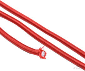 E-0021 Elastiek rood 3mm 5 meter