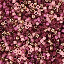 MD-11034 Miyuki Delica's mystic mauve (DB-mix122) 11/0 ±3 gram