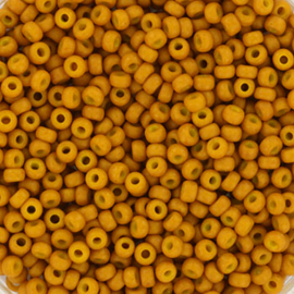 MR-11042 Miyuki Rocailles opaque matte mustard (11-2312) 11/0 ±10 gram