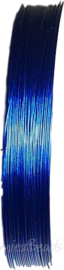 S-1018 Stahldraht​ 100meter Violett Blau 0,45mm; 100 meter