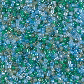 MD-11019 Miyuki Delica's luminous mix 7 (DB-2067) 11/0 ±5 gram