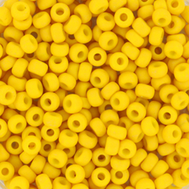 MR-08028 Miyuki Rocailles opaque matte canary (8-2311) 8/0 ±10 gram