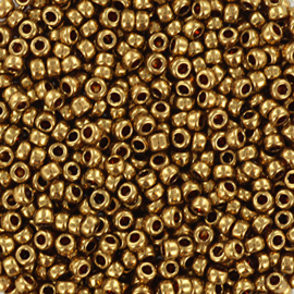 MR-11089 Miyuki Rocailles metallic light bronze (11-457L) 11/0 ±4 gram