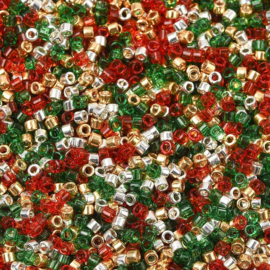 MD-11134 Miyuki Delicas christmas mixed color (DB-mix22) 11/0 ±3 gram