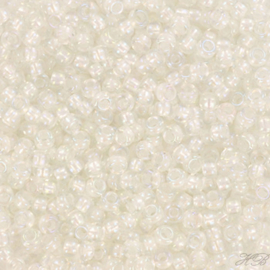 MR-11144 Miyuki Rocailles fancy lined soft white (11-3637) 11/0 ±15 gram