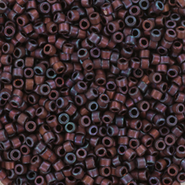 MD-11109 Miyuki Delica's metallic matte iris dark raspberry (DB-312) 11/0 ±1 gram