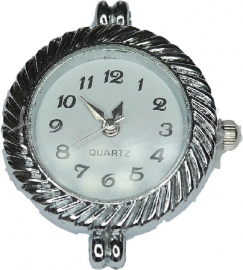 00924 Horloge Antiek zilver 1 stuks