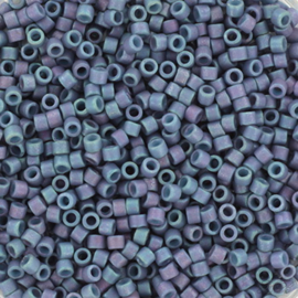 MD-11111 Miyuki Delica's metallic matte luster steel blue (DB-376) 11/0 ±1 gram