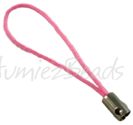 00260 Telefoonhanger Roze 52mm ±15 stuks