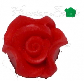 01660 Polymer ton perle rose Rot 10mmx6mm 6 stück