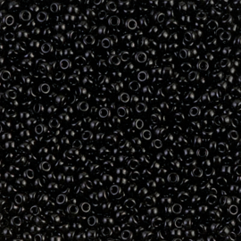MR-11006 Miyuki Rocailles opaque black (11-401) 11/0 ±15 gram