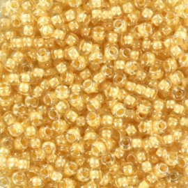 MR-11136 Miyuki Rocailles fancy lined ivory (11-2215) 11/0 ±15 gram