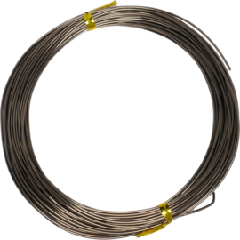 A-1014 Aluminium draad Sienna 1mm 10 meter