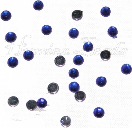 01450 (B) Plaksteen acryl Blauw en paars (Mix) 3mm 25 stuks