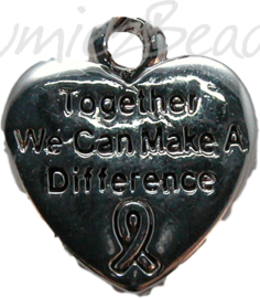 00979 Hart Together we can make a difference 3 stuks