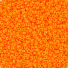 MR-15007 Miyuki Rocailles opaque tangerine (15-405) 15/0 ±7 gram