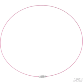SP-0025 Spang met draaislot Roze 45cm 1 stuks