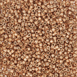 MD-11031 Miyuki Delica's duracoat galvanized rose gold (DB-2518) 11/0 ±2 gram