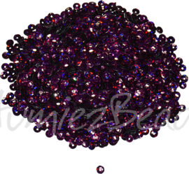 04278 Pailletten Bordeaux 5mmx0,3mm 1 zakje