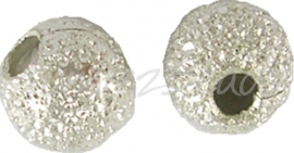 03717 Stardust perle Silberfarbe 4mm  ±20 stück