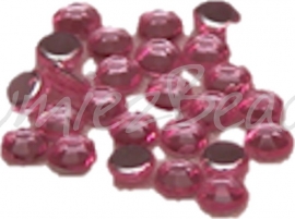 01450 (A) Klebe stein acryl Pink 3mm 25 stück