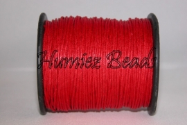 W-0006 Wachsband Rot 1mm  ±70 meter