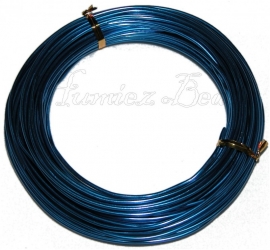 A-0005 Aluminium draad blauw 2mm 12 meter