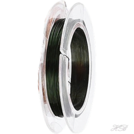 C-0059 Koperdraad  Donkergroen 0,3mm ±20 meter