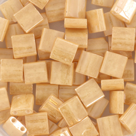 MT-05015 Miyuki Tila ceylon light caramel (TL-593) 5x5mm ±3 gram