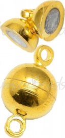 03741 Magnetische verschluss Goldfarbe 14mmx8mm 3 stück