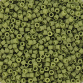 MD-11112 Miyuki Delica's opaque matte luster olive (DB-391-1) 11/0 ±3 gram