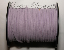 V-0004 Veloursband A-kwaliteit Violett 1 meter