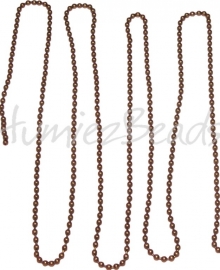 J-0004 Jasseron Ballchain Antiek Brons (Nikkelvrij) 3,2mm 1 meter