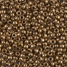 MR-08012 Miyuki Rocailles metallic light bronze (8-457L) 8/0 ±10 gram