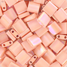 MT-05024 Miyuki Tila opaque luster tea rose (TL-596-1) 5x5mm ±3 gram