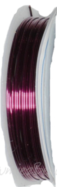 C-0069 Kupferdraht 4 meter Violett 0,8mm 1 rol