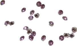 01469 Klebe stein Similisteen acryl Violett 2mm 25 stück