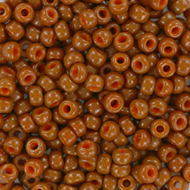 MR-08044 Miyuki Rocailles duracoat opaque sienna (8-4459) 8/0 ±10 gram
