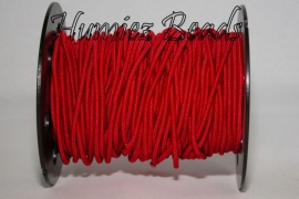 E-0017 Elastiek rood 2,5mm 8 meter